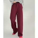 裏起毛ワイドレッグスウェットパンツ【AW】 | aimoha  | 詳細画像11 