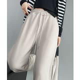 裏起毛ワイドレッグスウェットパンツ【AW】 | aimoha  | 詳細画像16 