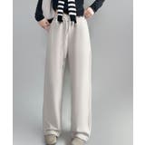 裏起毛ワイドレッグスウェットパンツ【AW】 | aimoha  | 詳細画像17 