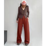 裏起毛ワイドレッグスウェットパンツ【AW】 | aimoha  | 詳細画像5 