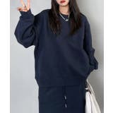 ネイビー | 裏起毛スウェット【AW】 | aimoha 