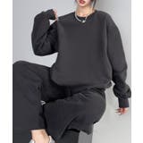 ダークグレー | 裏起毛スウェット【AW】 | aimoha 