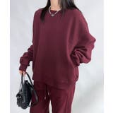 ワインレッド | 裏起毛スウェット【AW】 | aimoha 