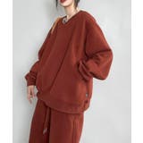 オレンジ | 裏起毛スウェット【AW】 | aimoha 