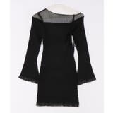 シアーニットミニワンピース Jasmine Grandiflorum | aimoha  | 詳細画像3 