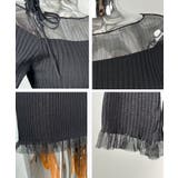 シアーニットミニワンピース Jasmine Grandiflorum | aimoha  | 詳細画像4 