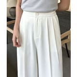 ストレート タック ワイドパンツ | aimoha | 詳細画像7