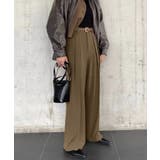 ストレート ダブルタック ワイドパンツ | aimoha | 詳細画像13