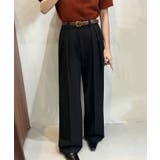 ストレート ダブルタック ワイドパンツ | aimoha | 詳細画像6