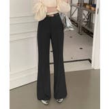 センタープレス セミフレアスラックス | aimoha  | 詳細画像3 