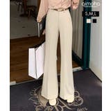 センタープレス セミフレアスラックス | aimoha  | 詳細画像1 