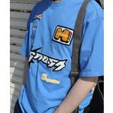 HOOK アメカジ風ワッペン刺繍半袖TEE Tシャツ | HOOK | 詳細画像10