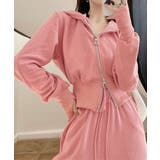 ショート丈ジップパーカー&イージーパンツ セットアップ | aimoha | 詳細画像10