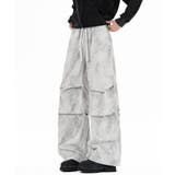 タイダイ加工風 ワイドカーゴパンツ Tie | aimoha  | 詳細画像2 