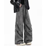 タイダイ加工風 ワイドカーゴパンツ Tie | aimoha  | 詳細画像16 