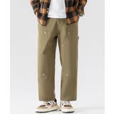 スタッズデザイン ダブルニーワークパンツ Studded | aimoha  | 詳細画像9 