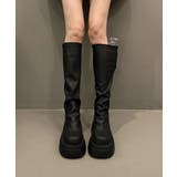 厚底ロングブーツ | aimoha  | 詳細画像3 