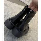 厚底ショートブーツ | aimoha  | 詳細画像7 