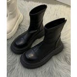 厚底ショートブーツ | aimoha  | 詳細画像8 