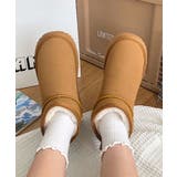 ショート厚底ムートンブーツ | aimoha  | 詳細画像10 
