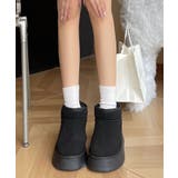 ショート厚底ムートンブーツ | aimoha  | 詳細画像8 