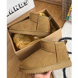 ショート厚底ムートンブーツ | aimoha  | 詳細画像5 