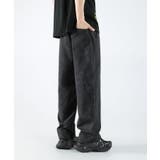 カモフラージュ柄プリントワイドパンツ Camouflage print | aimoha men | 詳細画像6