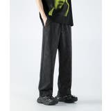 カモフラージュ柄プリントワイドパンツ Camouflage print | aimoha men | 詳細画像3