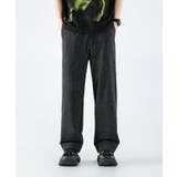 カモフラージュ柄プリントワイドパンツ Camouflage print | aimoha men | 詳細画像5