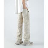 カモフラージュ柄プリントワイドパンツ Camouflage print | aimoha men | 詳細画像8