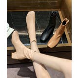 スクエアトゥ ショートブーツ | aimoha | 詳細画像14