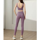 ヨガウェアタンクトップ+ハイウエストレギンス 上下セットアップ | aimoha | 詳細画像6