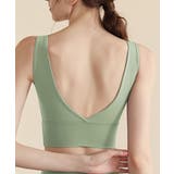 ヨガウェアタンクトップ+ハイウエストレギンス 上下セットアップ | aimoha | 詳細画像12