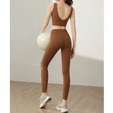 ヨガウェアタンクトップ+ハイウエストレギンス 上下セットアップ | aimoha | 詳細画像13