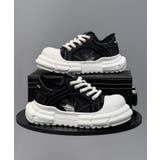 メンズ 厚底デニムダッドスニーカー | aimoha men | 詳細画像2 