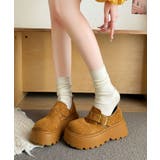 スエード調6cm厚底シューズ | aimoha  | 詳細画像4 