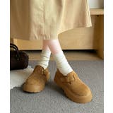 スエード調6cm厚底シューズ | aimoha  | 詳細画像8 