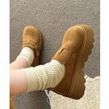 スエード調6cm厚底シューズ | aimoha  | 詳細画像6 