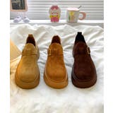 スエード調6cm厚底シューズ | aimoha  | 詳細画像2 