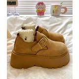 スエード調6cm厚底シューズ | aimoha  | 詳細画像10 