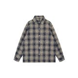 ネイビー | ヴィンテージチェックシャツ/Vintage Check Shirt | aimoha