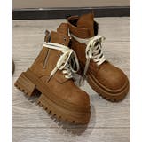 厚底シューレースブーツ | aimoha  | 詳細画像9 