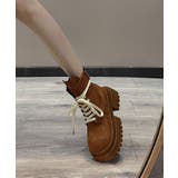 厚底シューレースブーツ | aimoha  | 詳細画像8 