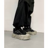 デニム厚底スニーカー/Denim platform sneakers | aimoha | 詳細画像12