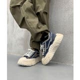 デニム厚底スニーカー/Denim platform sneakers | aimoha | 詳細画像5