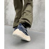 デニム厚底スニーカー/Denim platform sneakers | aimoha | 詳細画像6