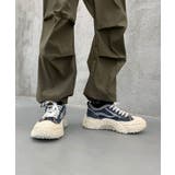デニム厚底スニーカー/Denim platform sneakers | aimoha | 詳細画像4