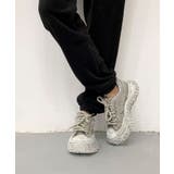 デニム厚底スニーカー/Denim platform sneakers | aimoha | 詳細画像18