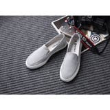 ドビーボーダースリッポン スニーカー メンズ | aimoha | 詳細画像3