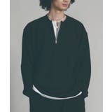 ブラック | LAYERED ZIP UP | aimoha men